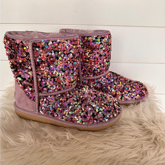 UGG Sequin Sparkle Boots - Multicolor - Picture 7 of 8